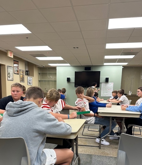 Kids visiting library