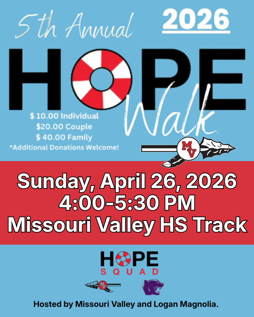 Hope Walk flyer.