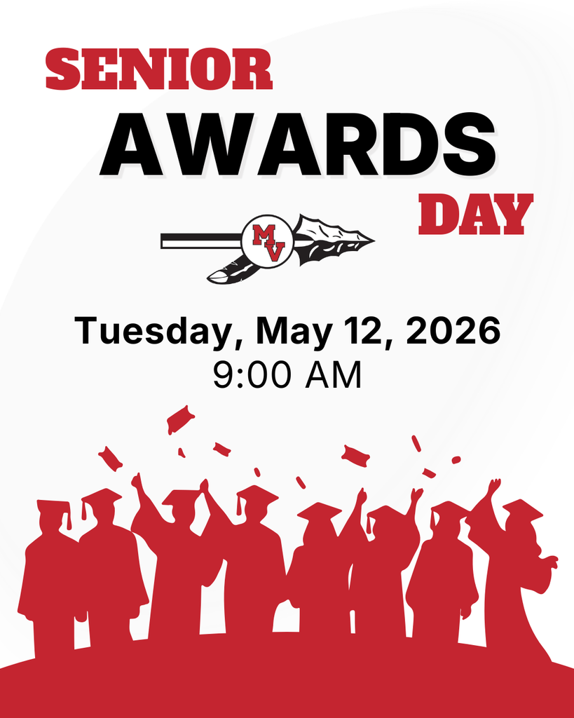 Graphic of seniors throwing their graduation caps.