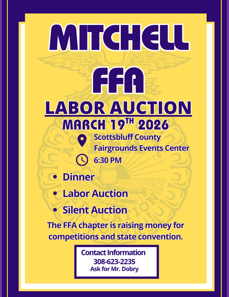 FFA Labor Auction Poster