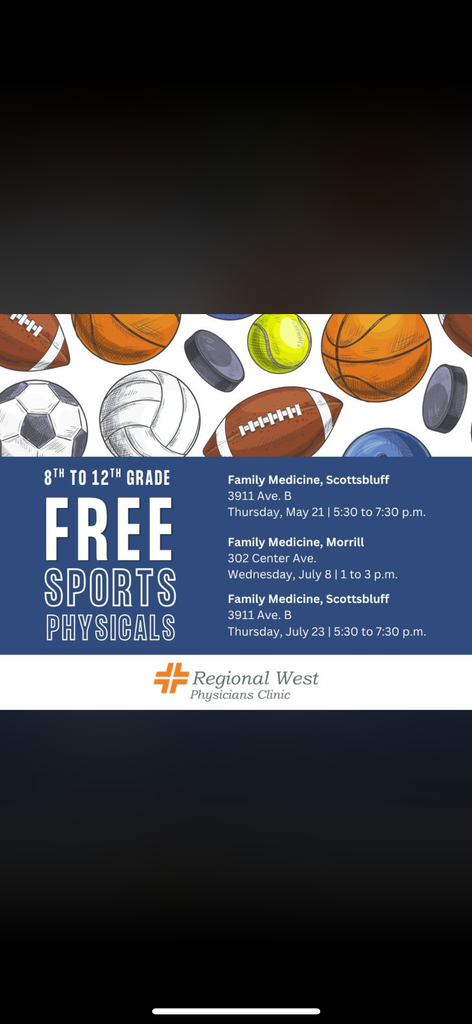 Free Sports Physicals Regional West