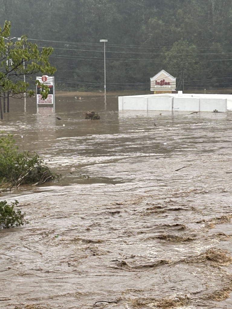 Flooding in Spruce Pine