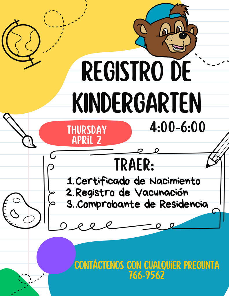 Kindergarten Registration