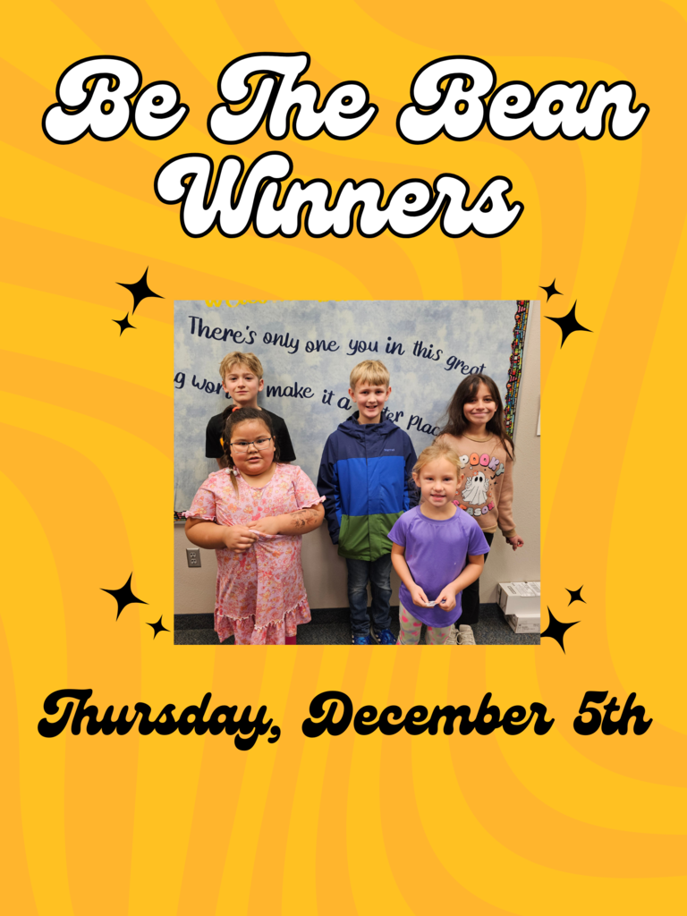 BE THE BEAN WINNERS!