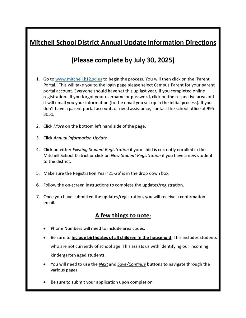 instructions