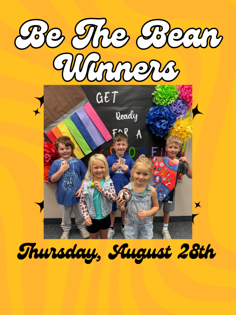 Be The Bean Winners!