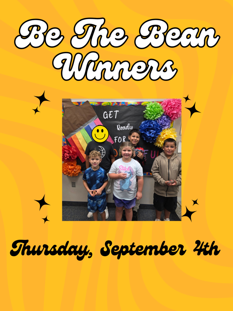 Be The Bean Winners!