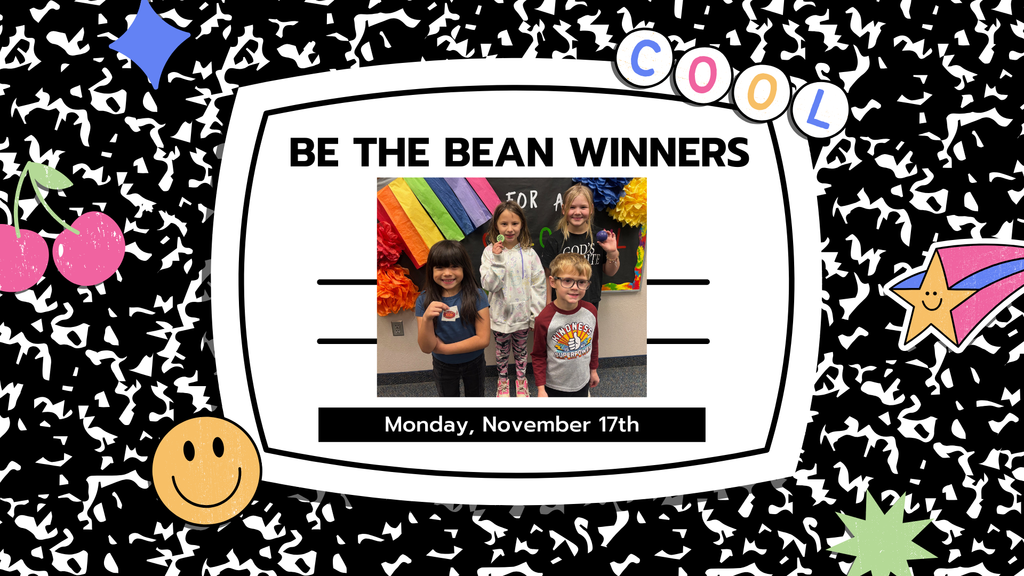 Be The Bean Winners!