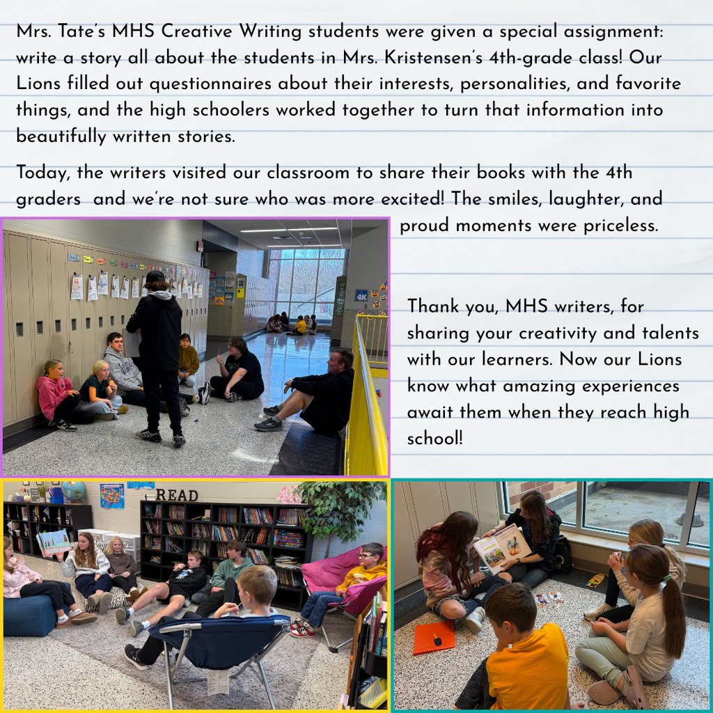 Creative Writing class joins LO