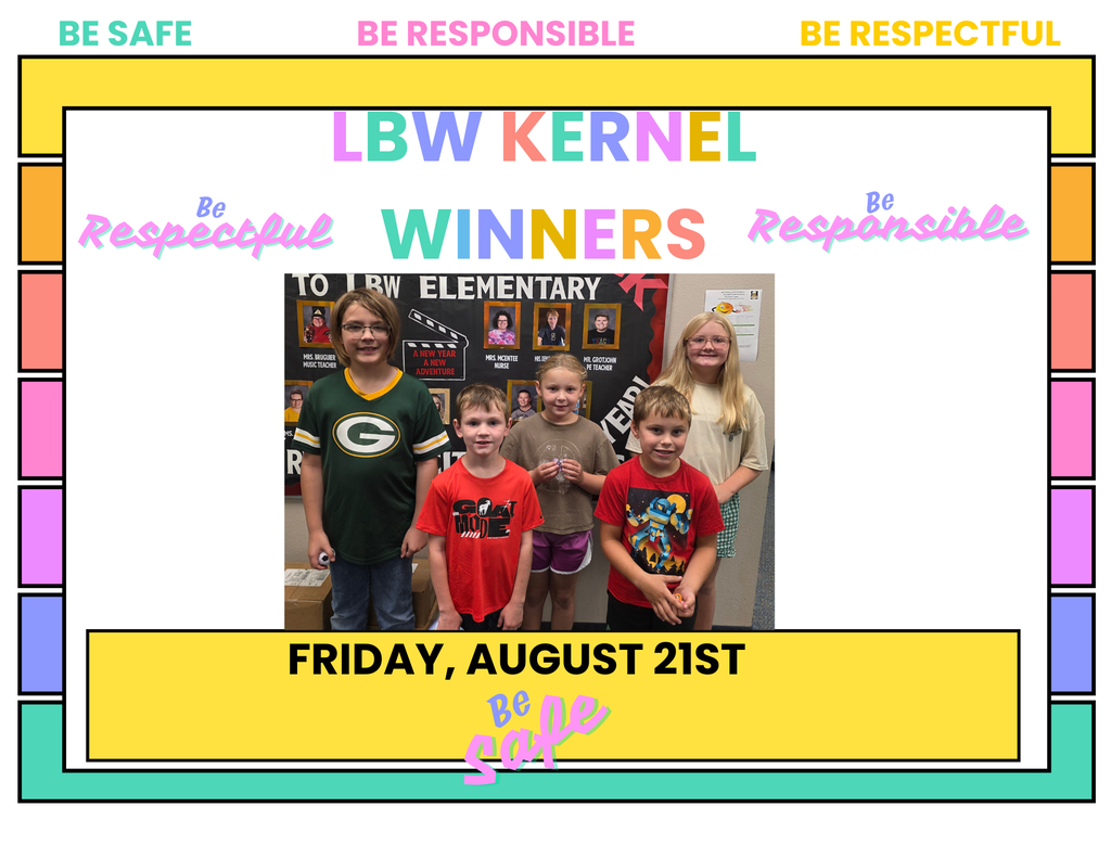 LBW Kernel Winners!