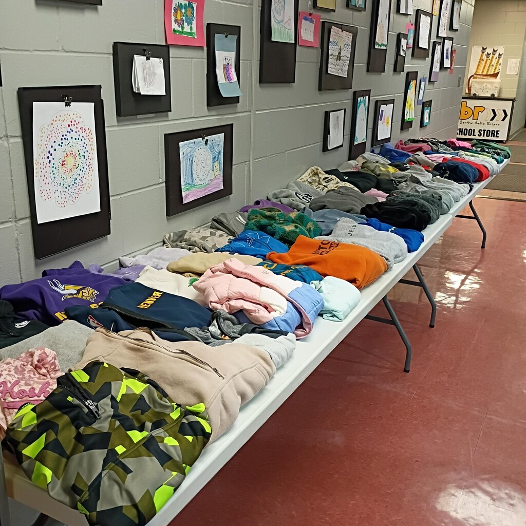 Lost and Found tables