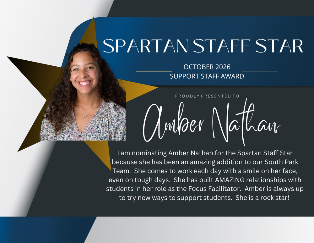 Amber Nathan Spartan Star