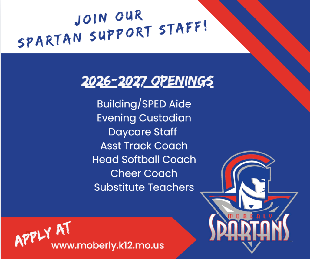 Support Staff Openings