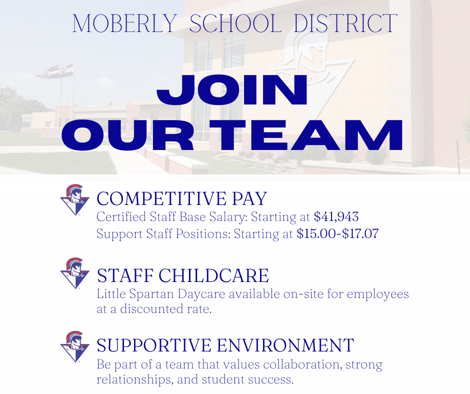 Join our team!  Competitive Pay; Staff Childcare; Supportive Environment!