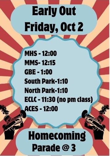 Early Out Schedule