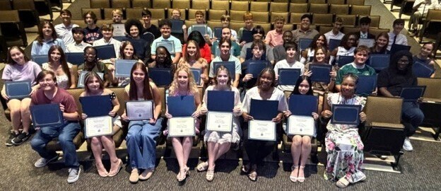 Davidson High AP Scholars group