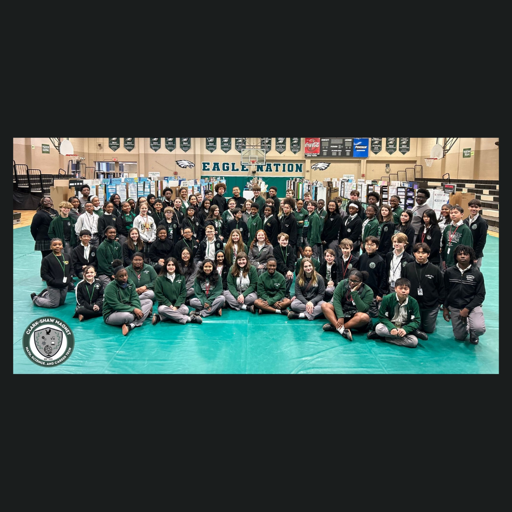 picture of science fair winners- the listing of names can be found on the website under Live Feed