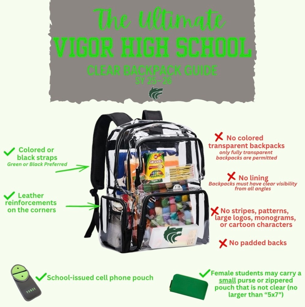 CLEAR BACKPACK GUIDE 