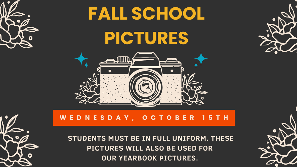 Fall School Picture Day 