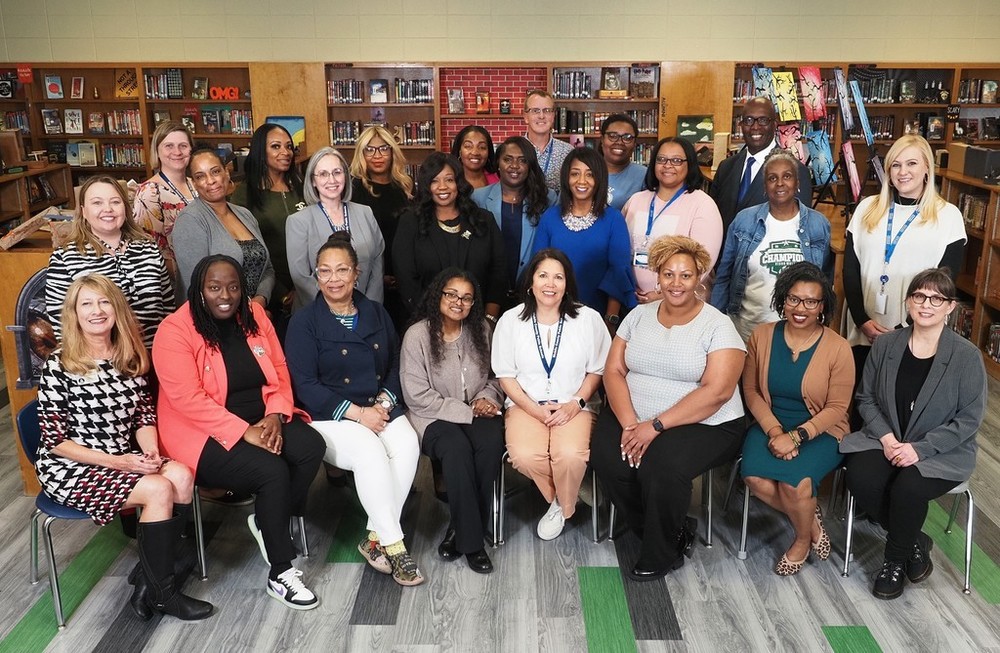 Members of the latest Learning Leading U graduating class