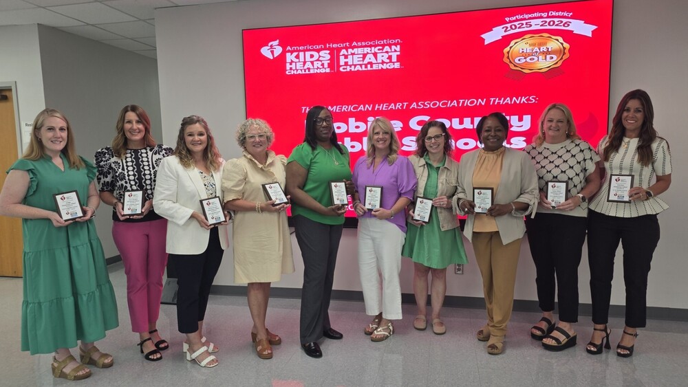 10 principals with American Heart Association awards