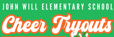 John Will Elementary School Cheer Tryouts