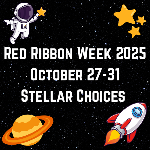 Red Ribbon Week 2025 Logo