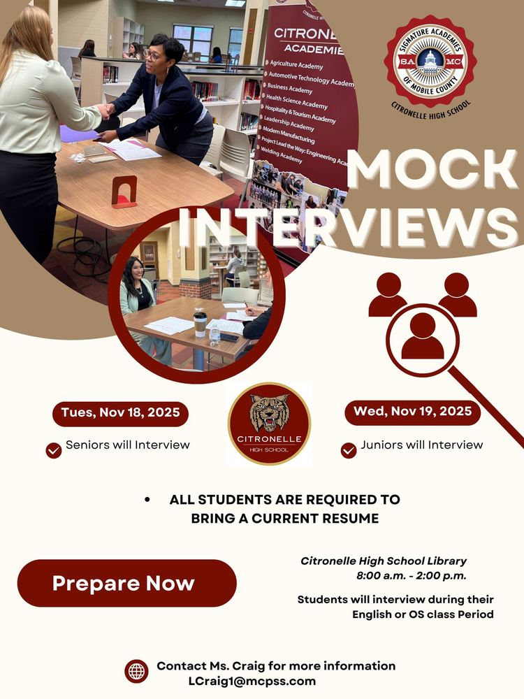 Mock Interviews for Juniors and Seniors 25-26