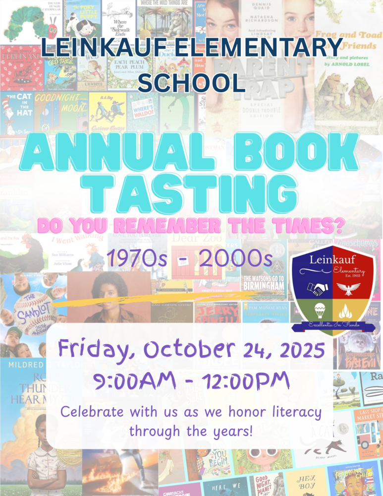 Annual Book Tasting