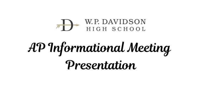 AP Informational Meeting Presentation