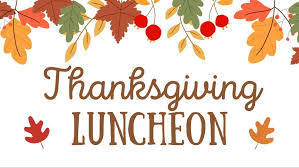 "Thanksgiving Luncheon"