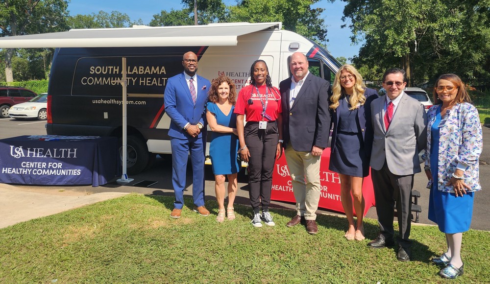 USA Health and LeFlore Magnet are offering a weekly health clinic on the high school campus.