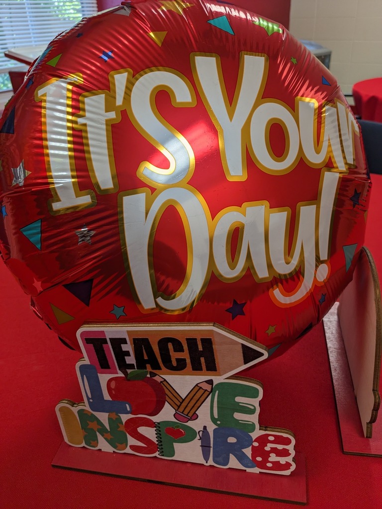 Teacher and Staff Appreciation Week decorations
