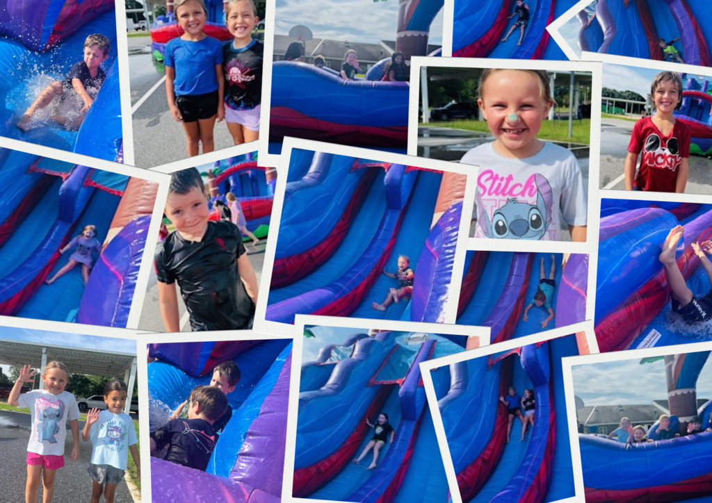 summer camp collage