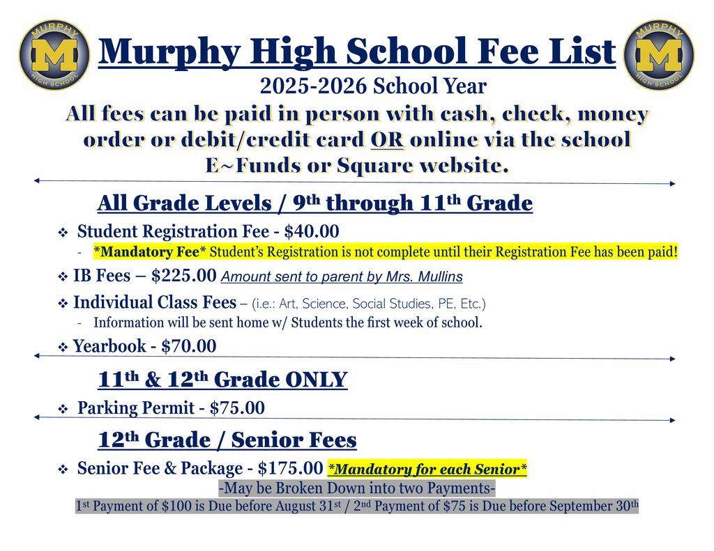 Fee List