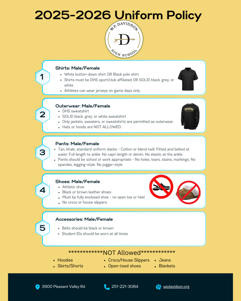 picture of uniform policy