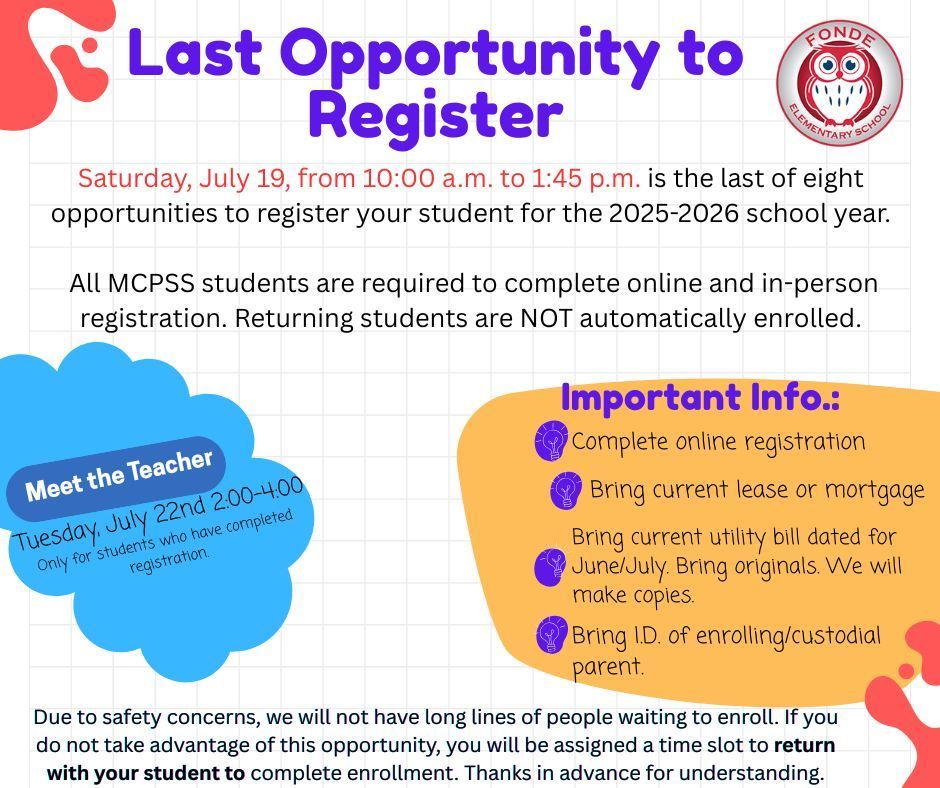 Registration Requirements.