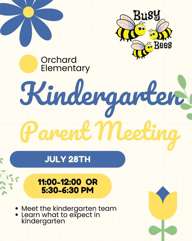 Kindergarten Parent Meeting