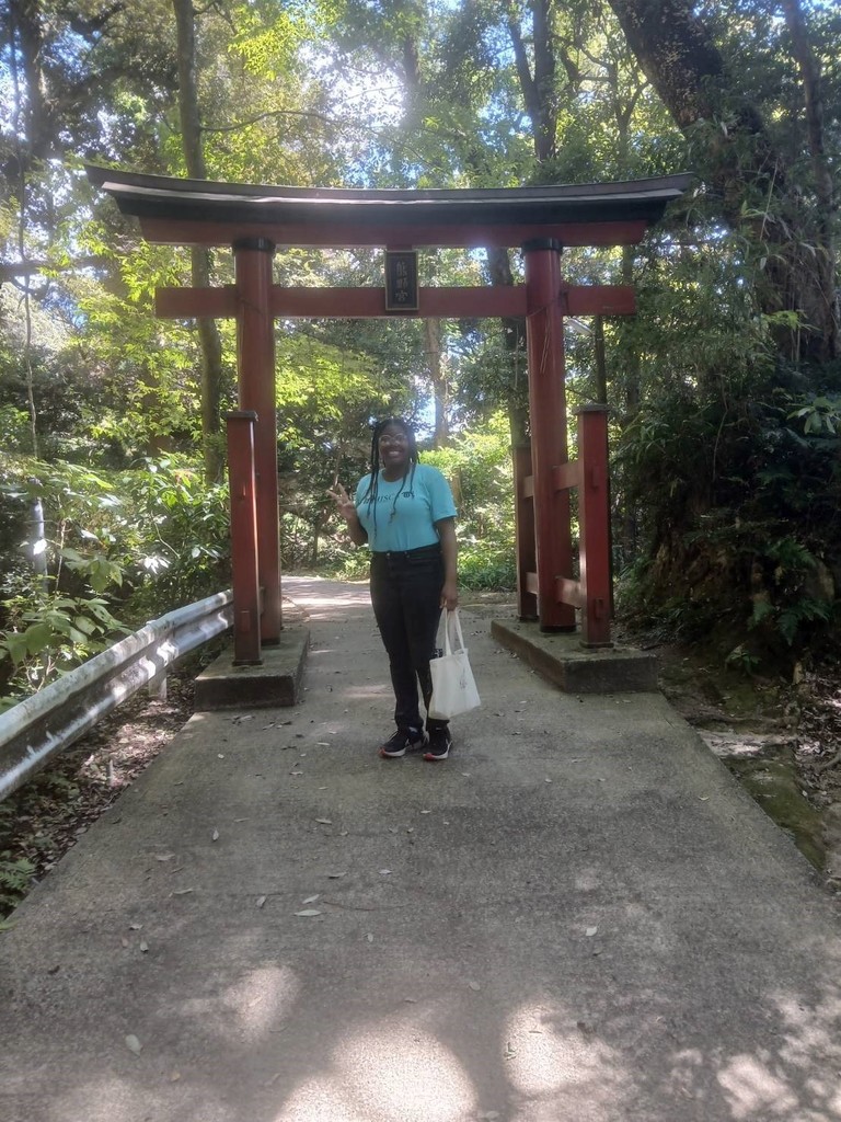 Photo taken at the entrance of the Kasamori Kannon Temple in Chiba