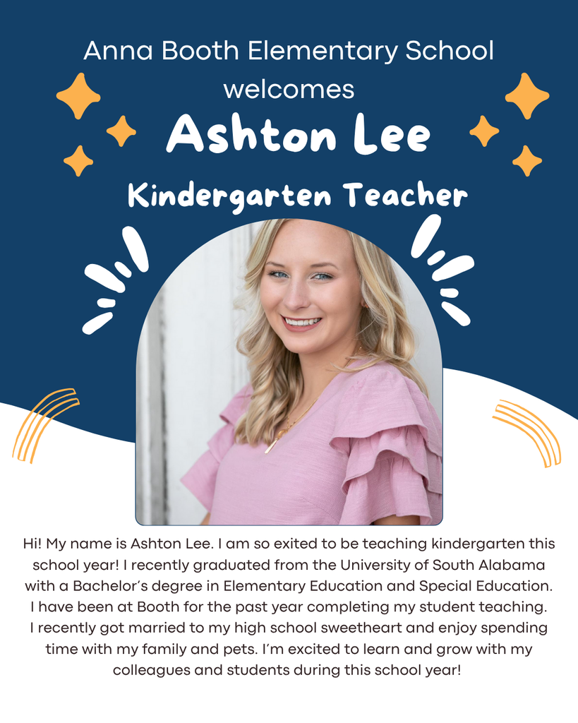 Ashton Lee kindergarten teacher