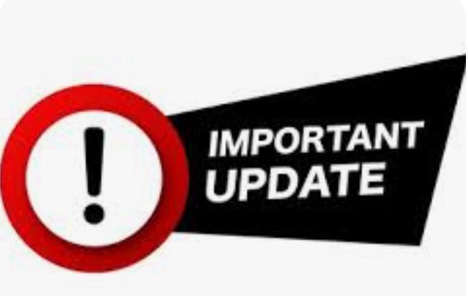 Important Update