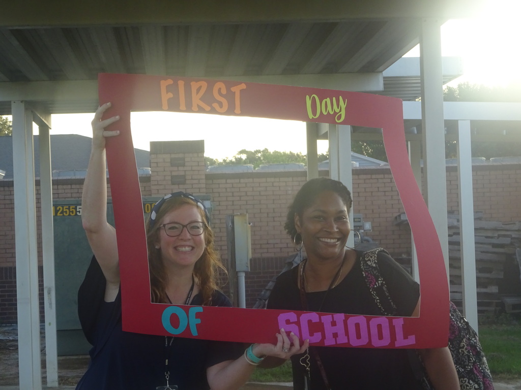 First Day of School Photo of teachers