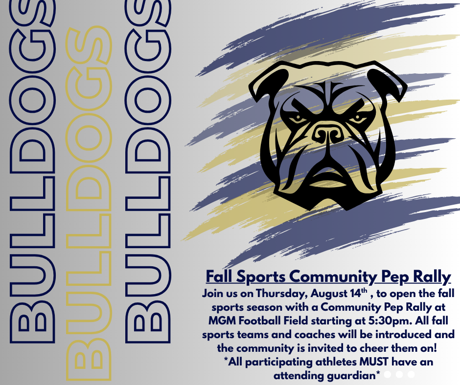 2025 Community Fall Sports Pep Rally 