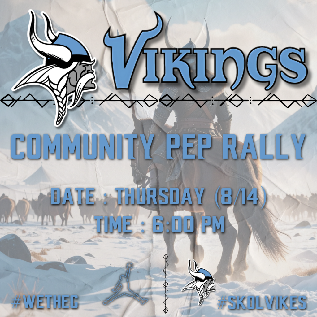 MGM Community Pep Rally 6:00pm tonight 