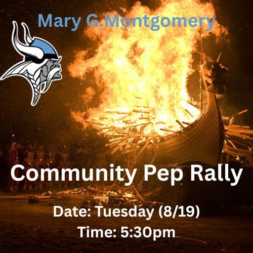 MGM Community Pep Rally, Tuesday 8/19 @ 5:30pm 