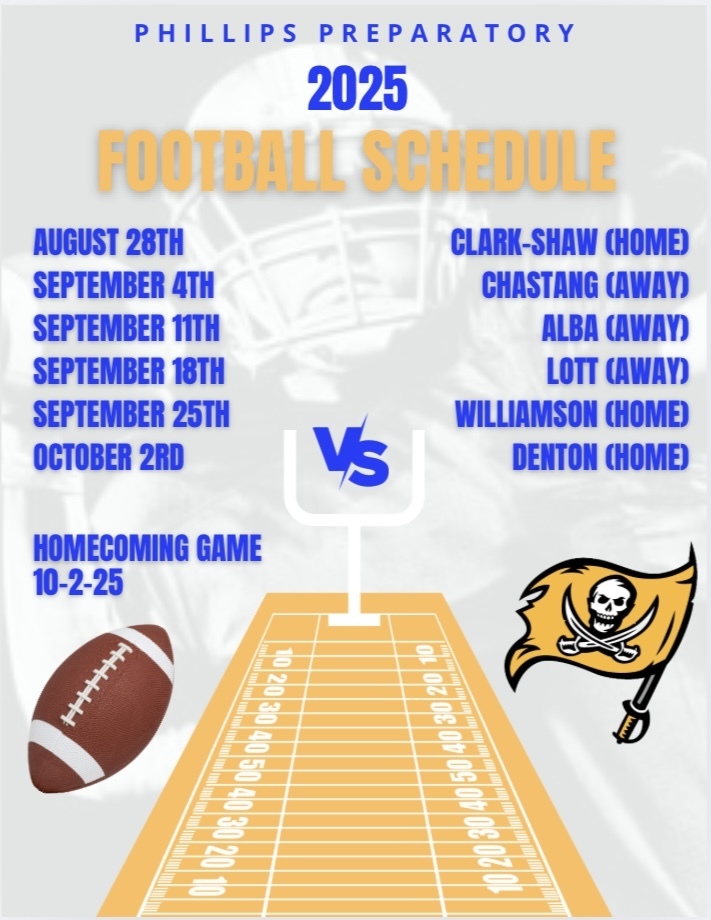 2025 PPS Football Schedule