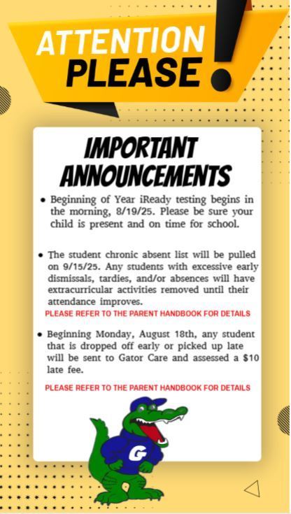 Attention Parents