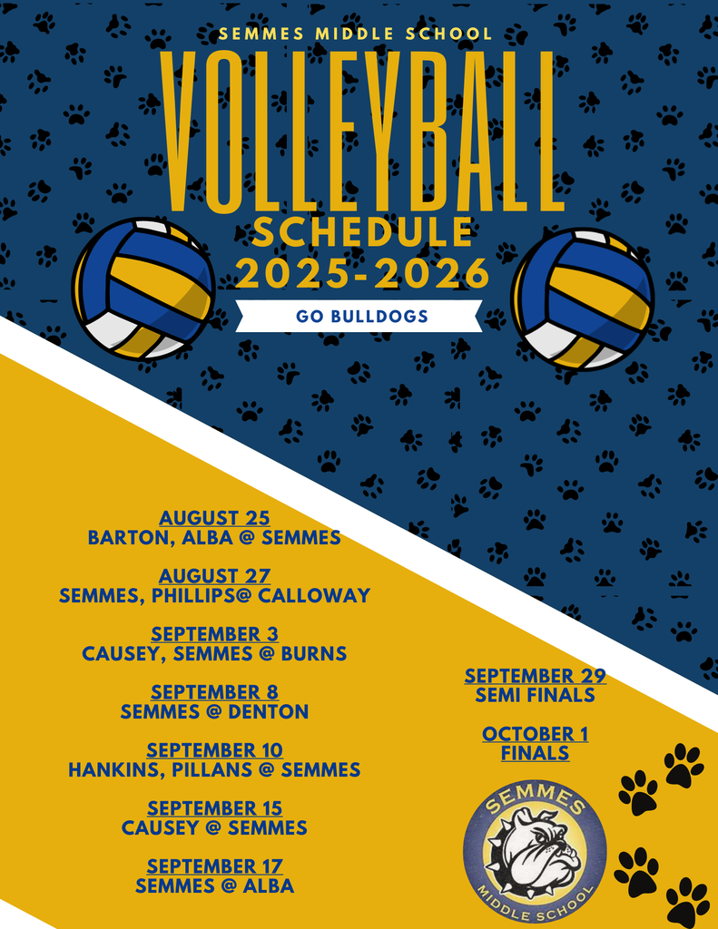 Volleyballl Schedule 2025