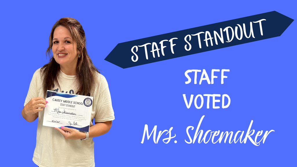 Staff Standout Shoemaker 8/28 staff voting