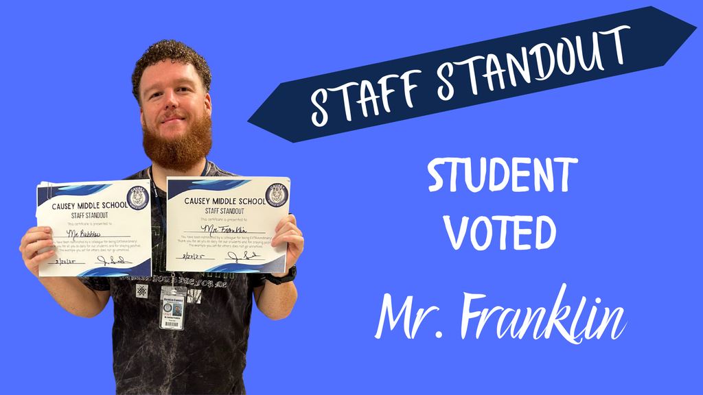 Staff Standout Franklin 8/22 Student voted